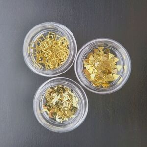 🏷3 / $15🏷 Metallic Nail Art Embellishments